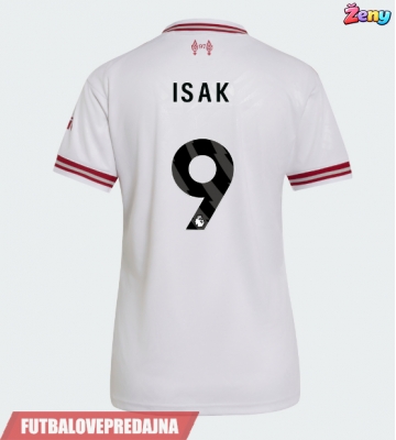 Lacne Ženy Futbalové dres Liverpool Alexander Isak #9 2026-27 Krátky Rukáv - Preč